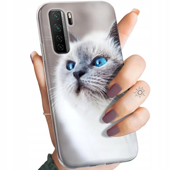 Etui Do Huawei P40 Lite 5G Wzory Animals Zdjęcia Zwierzęta Obudowa Case Huawei