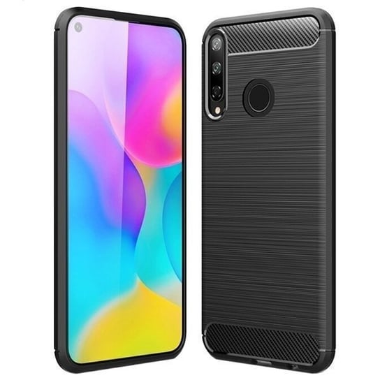 Etui do Huawei P40 Lite E pokrowiec Case Karbon VegaCom