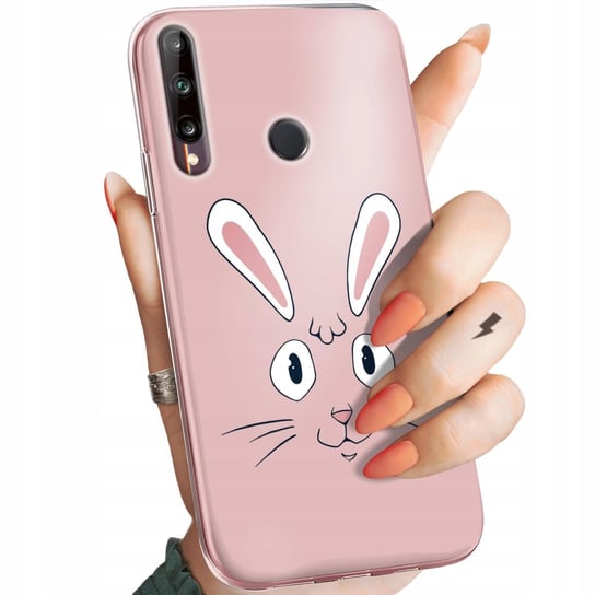 Etui Do Huawei P40 Lite E Wzory Królik Zając Bunny Obudowa Pokrowiec Case Huawei