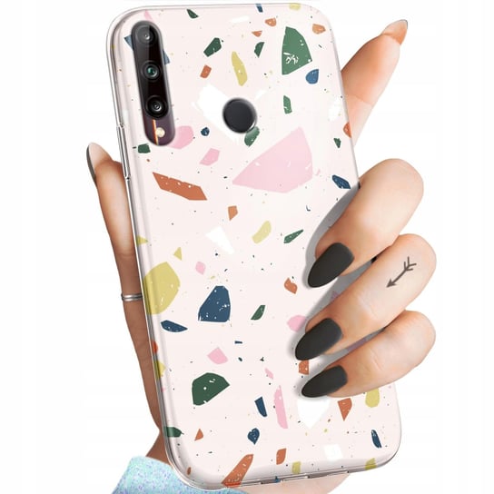 ETUI DO HUAWEI P40 LITE E WZORY LASTRIKO TERRAZZO TERAKOTA OBUDOWA CASE Huawei