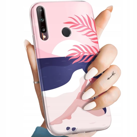 ETUI DO HUAWEI P40 LITE E WZORY LATO SUMMER VIBE CHILLOUT OBUDOWA POKROWIEC Huawei