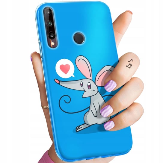 ETUI DO HUAWEI P40 LITE E WZORY MYSZKA MOUSE MINI OBUDOWA POKROWIEC CASE Huawei