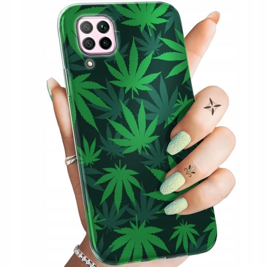 Etui Do Huawei P40 Lite Wzory Dla Palaczy Smoker Weed Joint Obudowa Case Huawei