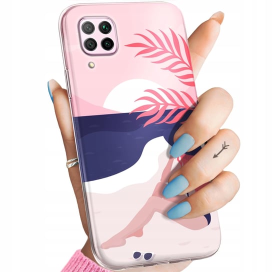 ETUI DO HUAWEI P40 LITE WZORY LATO SUMMER VIBE CHILLOUT OBUDOWA POKROWIEC Huawei