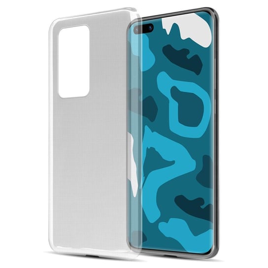 Etui Do Huawei P40 Pokrowiec w W PEŁNI PRZEZROCZYSTY Obudowa Ochronny TPU Silikon Case Cover Cadorabo Cadorabo