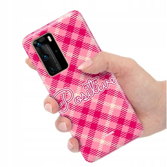 ETUI DO HUAWEI P40 PRO Checkered Love Kratka Wzory Funnycase