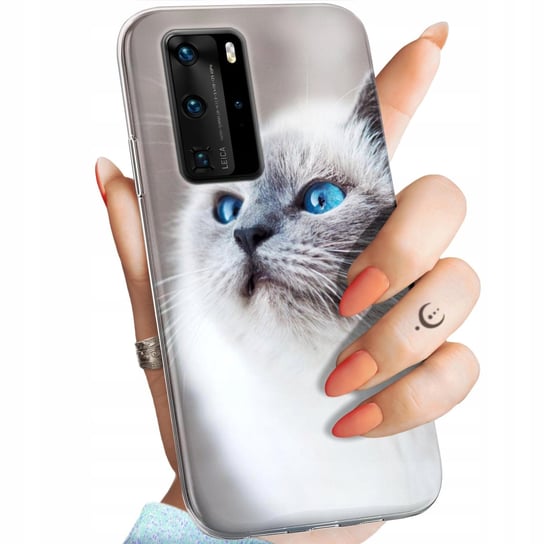 Etui Do Huawei P40 Pro Wzory Animals Zdjęcia Zwierzęta Obudowa Pokrowiec Huawei