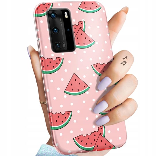 Etui Do Huawei P40 Pro Wzory Arbuz Z Arbuzem Melon Obudowa Pokrowiec Case Huawei