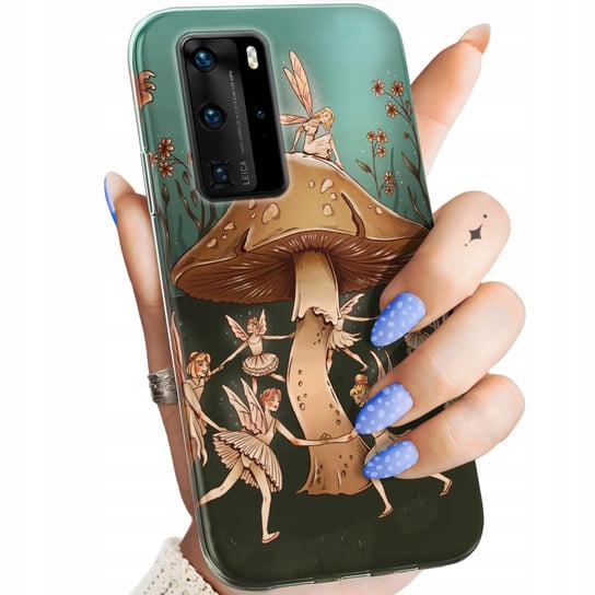 Etui Do Huawei P40 Pro Wzory Fantasy Magic Wróżka Obudowa Pokrowiec Case Huawei