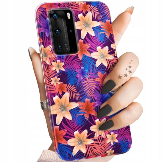 Etui Do Huawei P40 Pro Wzory Tropic Tropikalne Tropiki Egzotyka Obudowa Huawei