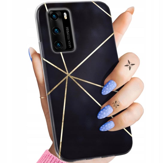 Etui Do Huawei P40 Wzory Eleganckie Stylowe Luksusowe Obudowa Pokrowiec Huawei