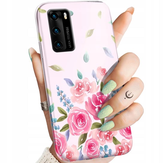 Etui Do Huawei P40 Wzory Ładne Piękne Beauty Obudowa Pokrowiec Case Huawei