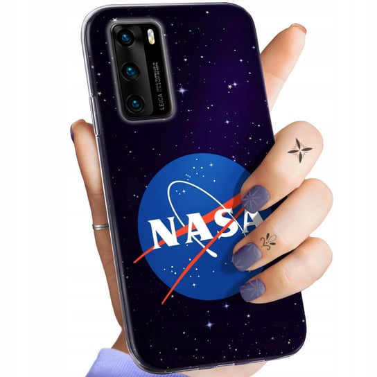 Etui Do Huawei P40 Wzory Nasa Kosmos Astronomia Gwiazdy Obudowa Pokrowiec Huawei