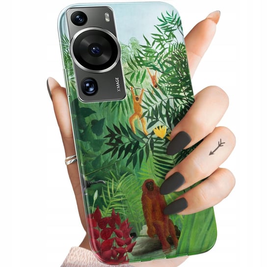 ETUI DO HUAWEI P60 / P60 PRO WZORY HENRI ROUSSEAU PEJZAŻ MALARZ OBUDOWA Huawei