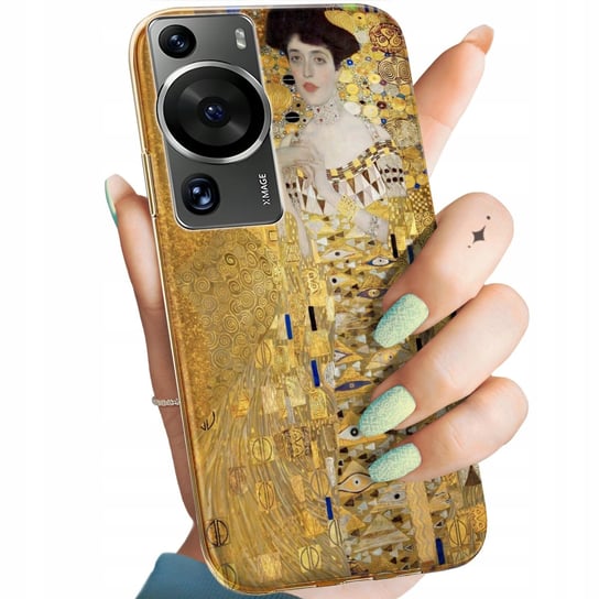 Etui Do Huawei P60 / P60 Pro Wzory Klimt Gustav Pocałunek Obudowa Pokrowiec Huawei