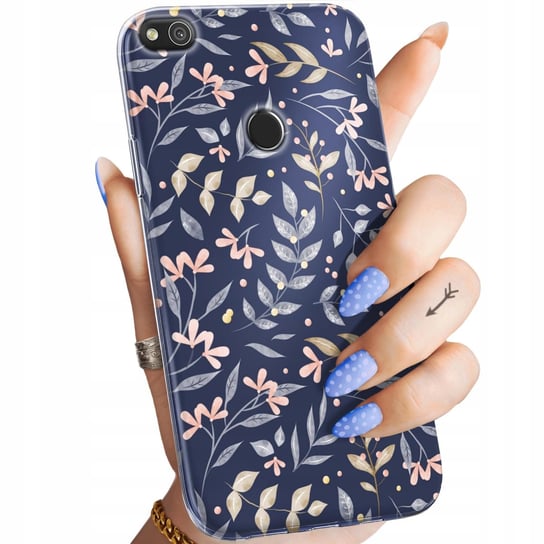 Etui Do Huawei P8 Lite Wzory Floral Botanika Bukiety Obudowa Pokrowiec Case Huawei