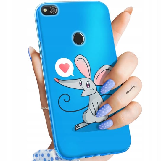 ETUI DO HUAWEI P8 LITE WZORY MYSZKA MOUSE MINI OBUDOWA POKROWIEC CASE Huawei