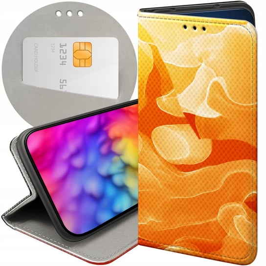 ETUI DO HUAWEI P8 / P9 LITE 2017 WZORY POMARAŃCZOWE POMARAŃCZE ORANGE CASE Huawei