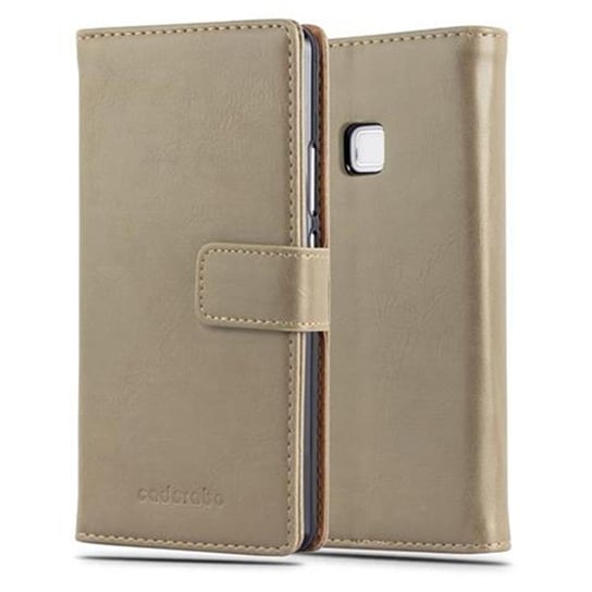 Etui Do Huawei P9 LITE 2016 / G9 LITE w Pokrowiec CAPPUCCINO BRĄZOWE Magnet Obudowa Ochronny Case Cover Cadorabo Cadorabo