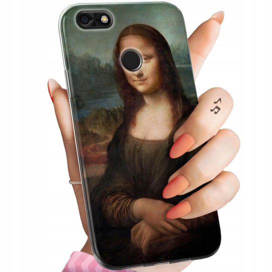 ETUI DO HUAWEI P9 LITE MINI WZORY LEONARDO DA VINCI MONA ŁASICZKA OBUDOWA Huawei