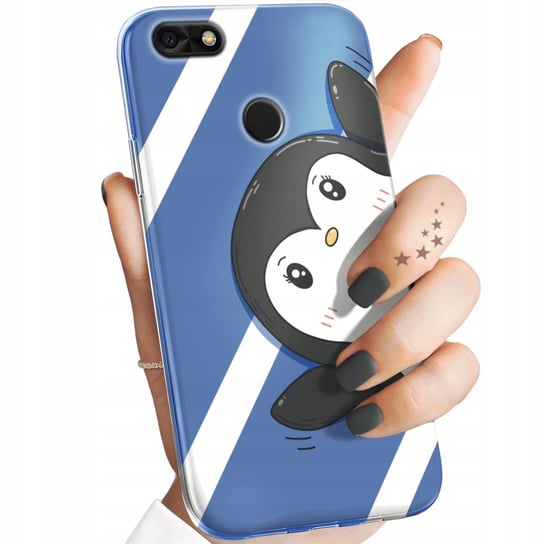 Etui Do Huawei P9 Lite Mini Wzory Pingwinek Pingwin Happy Feet Obudowa Case Huawei