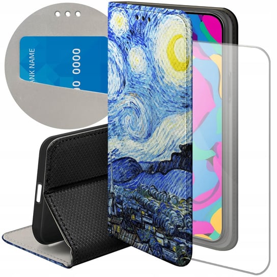 ETUI DO HUAWEI P9 LITE WZORY VINCENT VAN GOGH VAN GOGH MALARSTWO +SZKŁO Inna marka