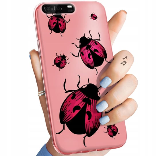 ETUI DO HUAWEI P9 WZORY BIEDRONKA Z BIEDRONKĄ LADYBUG OBUDOWA POKROWIEC Huawei