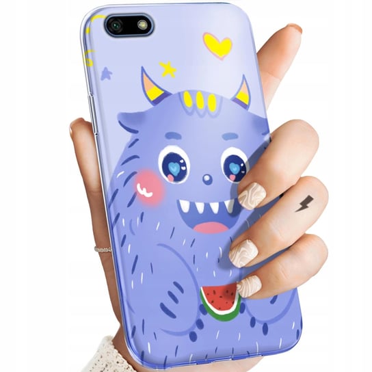 ETUI DO HUAWEI Y5 2018 WZORY POTWORY POTWÓR MONSTER OBUDOWA POKROWIEC CASE Huawei