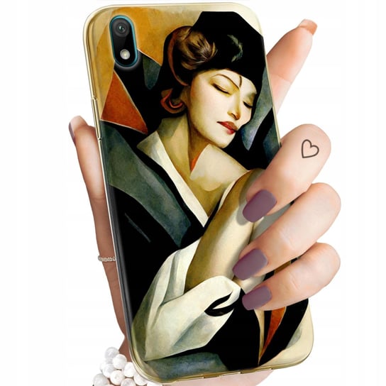 Etui Do Huawei Y5 2019 Wzory Art Deco Łempicka Tamara Barbier Wielki Gatsby Huawei