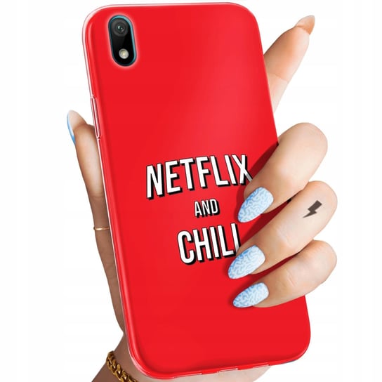 ETUI DO HUAWEI Y5 2019 WZORY NETFLIX SERIALE FILMY KINO OBUDOWA POKROWIEC Huawei