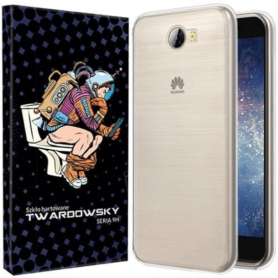 ETUI DO HUAWEI Y5 II 2 TWARDOWSKY LESS CASE +SZKŁO TWARDOWSKY