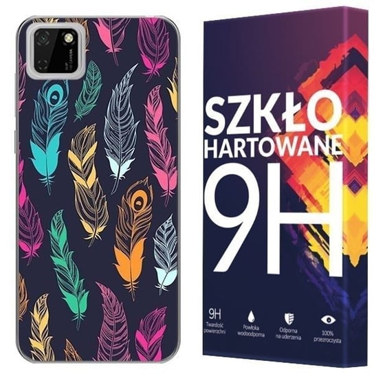 Etui Do Huawei Y5P Kreatui Nadruk Artcase + Szkło Kreatui