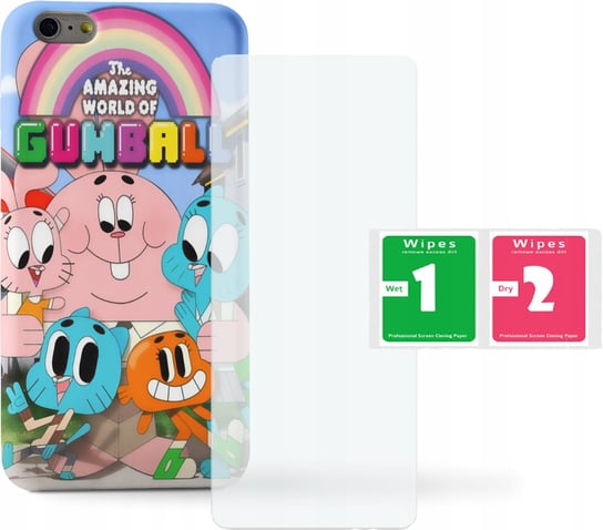 Etui do Huawei Y6 18- BAJKI-GUMBALL+SZKŁO Inna marka