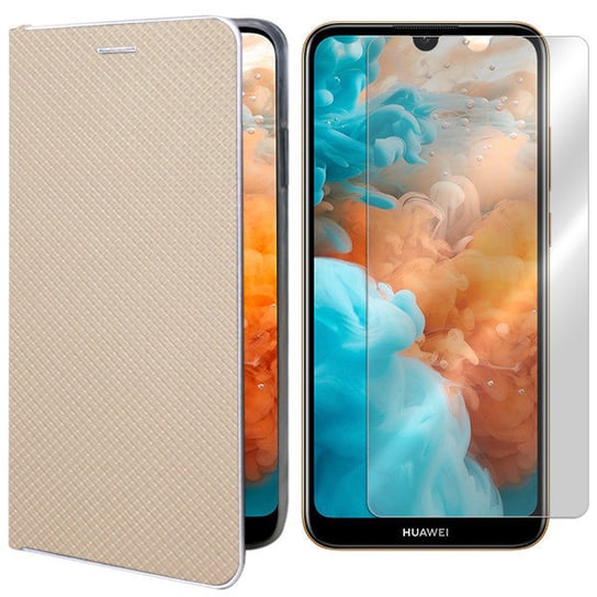 Etui do Huawei Y6 Prime 2019 Case Posh + szkło 9H VegaCom
