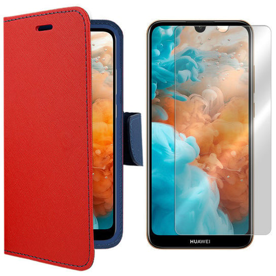 Etui do Huawei Y6 Prime 2019 Fancy Case + szkło 9H VegaCom