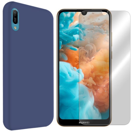 Etui Do Huawei Y6 Prime 2019 Velvet Case +Szkło 9H VegaCom