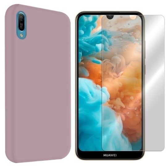 Etui do Huawei Y6 Prime 2019 Velvet + szkło 9H VegaCom