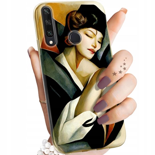 Etui Do Huawei Y6P Wzory Art Deco Łempicka Tamara Barbier Wielki Gatsby Huawei