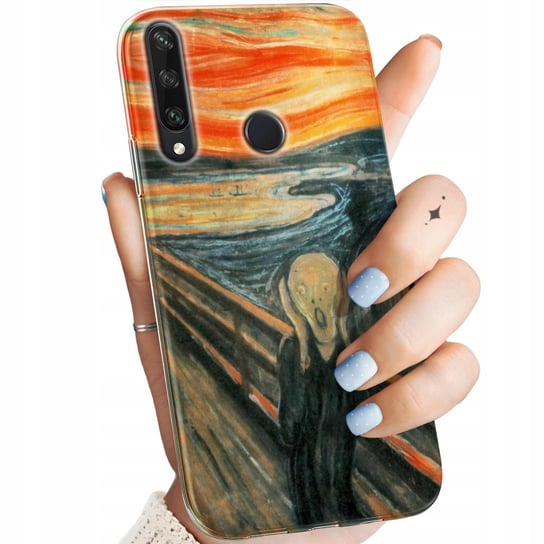 Etui Do Huawei Y6P Wzory Edvard Munch Krzyk Malarstwo Obudowa Pokrowiec Huawei