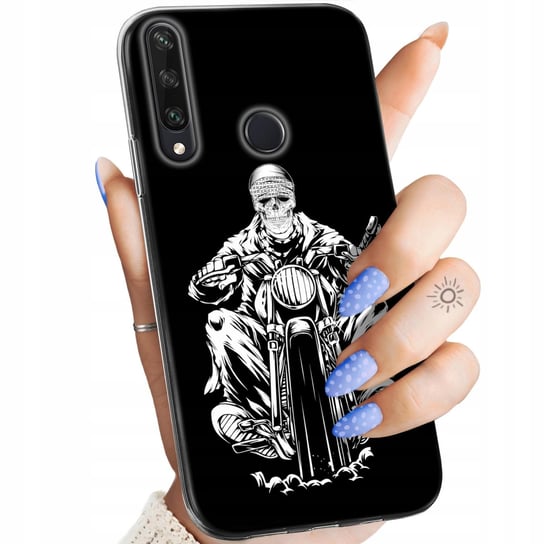 Etui Do Huawei Y6P Wzory Motocykle Motor Motorower Obudowa Pokrowiec Case Huawei