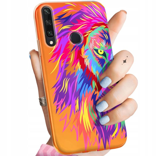 Etui Do Huawei Y6P Wzory Neonowe Neon Jaskrawe Obudowa Pokrowiec Case Huawei