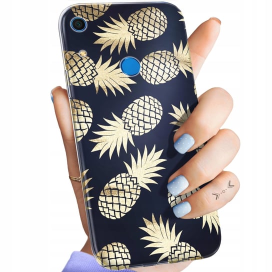 ETUI DO HUAWEI Y6S / Y6 PRIME 2019 / HONOR 8A WZORY ANANAS OWOCE EGZOTYCZNE Huawei