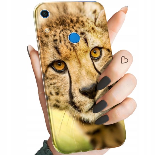 ETUI DO HUAWEI Y6S / Y6 PRIME 2019 / HONOR 8A WZORY GEPARD CĘTKI PANTERKA Huawei