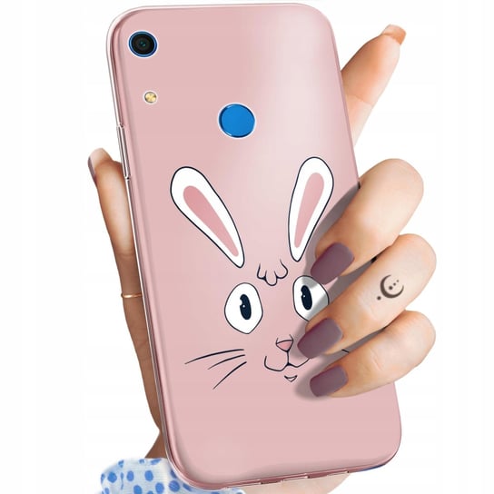 Etui Do Huawei Y6S / Y6 Prime 2019 / Honor 8A Wzory Królik Zając Bunny Case Huawei
