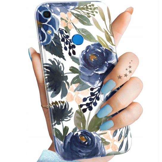 Etui Do Huawei Y6S / Y6 Prime 2019 / Honor 8A Wzory Kwiaty Kwieciste Flower Huawei