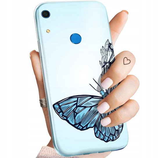 Etui Do Huawei Y6S / Y6 Prime 2019 / Honor 8A Wzory Motyle Butterfly Barwne Huawei