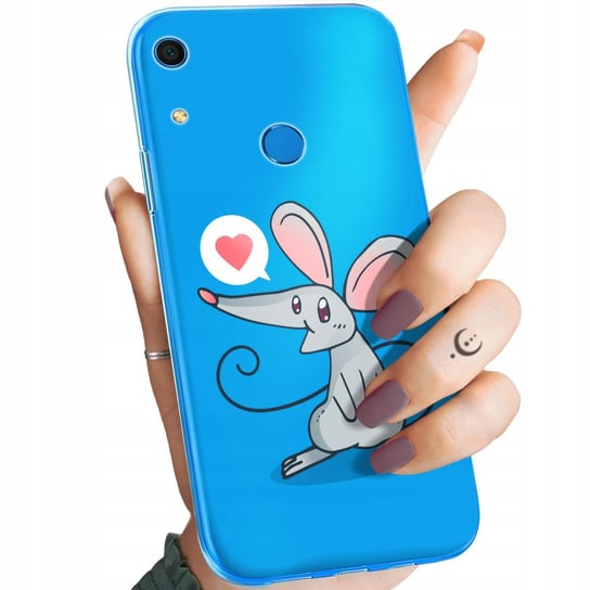 ETUI DO HUAWEI Y6S / Y6 PRIME 2019 / HONOR 8A WZORY MYSZKA MOUSE MINI CASE Huawei