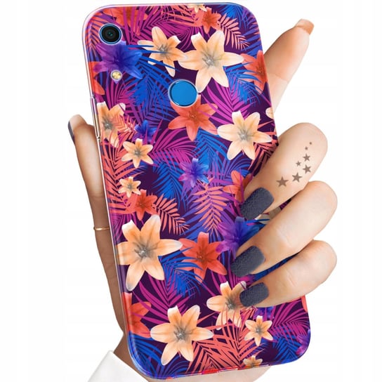 ETUI DO HUAWEI Y6S / Y6 PRIME 2019 / HONOR 8A WZORY TROPIC TROPIKALNE CASE Huawei