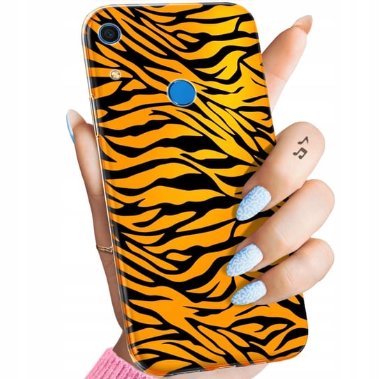 ETUI DO HUAWEI Y6S / Y6 PRIME 2019 / HONOR 8A WZORY TYGRYS TYGRYESK TIGER Huawei