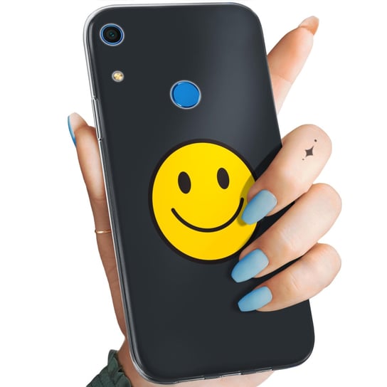 Etui Do Huawei Y6S / Y6 Prime 2019 / Honor 8A Wzory Uśmiech Smile Emoji Huawei
